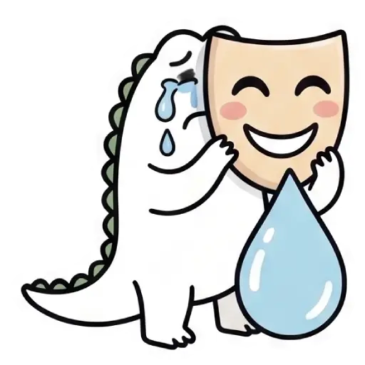florak stickers, cute, funny, stickers, WhatsApp stickers, sticker pack, Alligator (31)